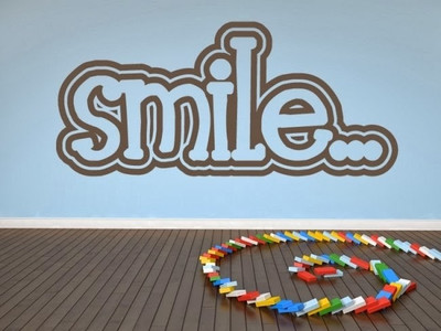 50% OFF on DeStudio DeStudio Smile One Wall Stickers Size GIANT WALL STICKER Sticker