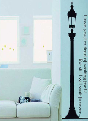50% OFF on Ritzy Street Light Living Room Wall Decal Sticker