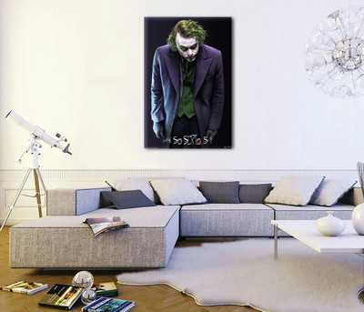 50% OFF on Posterboy Joker - Why So Serious Peel and Stick Wall Decal Vinyl Sticker Pack of 1
