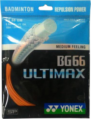 3% OFF on Yonex BG 66 Ultimax 0.65 mm Badminton String - 10 m 3% OFF on Yonex BG 66 Ultimax 0.65 mm Badminton String - 10 m