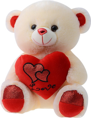Dimpy Stuff Bear with Heart - 29 cm Dimpy Stuff Bear with Heart - 29 cm