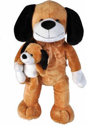 Soft Buddies Dog with Baby - 13 inch Soft Buddies Dog with Baby - 13 inch