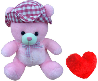 55% OFF on Saugat Traders Cap Teddy with Heart - 13 inch