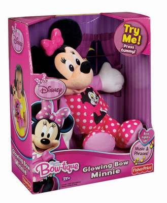 Fisher-Price Disney Glowing Bow Minnie - 10.5 inch Fisher-Price Disney Glowing Bow Minnie - 10.5 inch