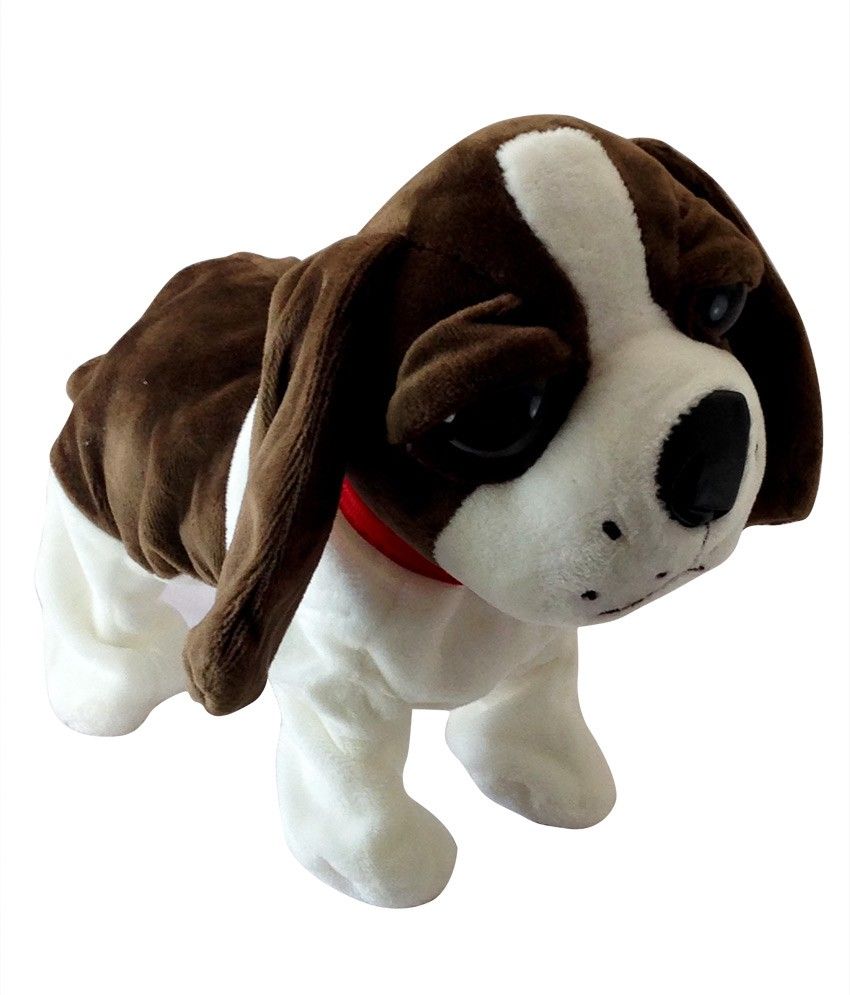 Gift Island Jumping White Dog - 15 cm Gift Island Jumping White Dog - 15 cm