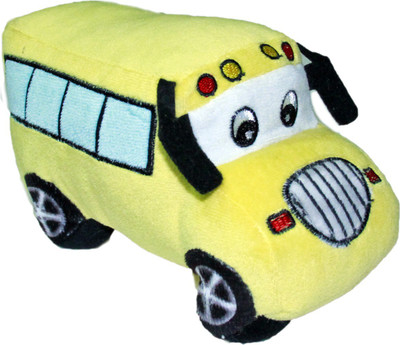Soft Buddies Plush School Bus - 4 inch Soft Buddies Plush School Bus - 4 inch