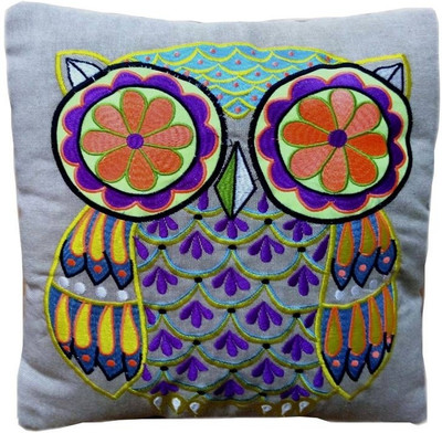 Fun&Funky Owl Cushion - 14 Inch
