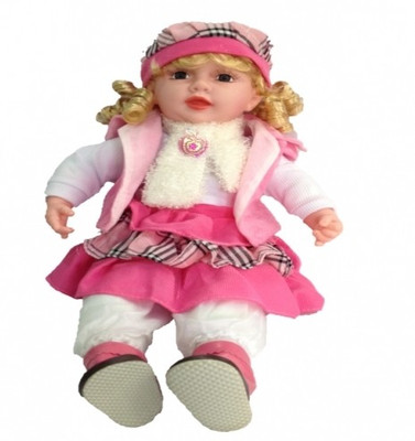 33% OFF on Chinmayi Cute Realistic Smiling Faced Baby Doll Will Bring Smile On Your Kids Face - 60 cm