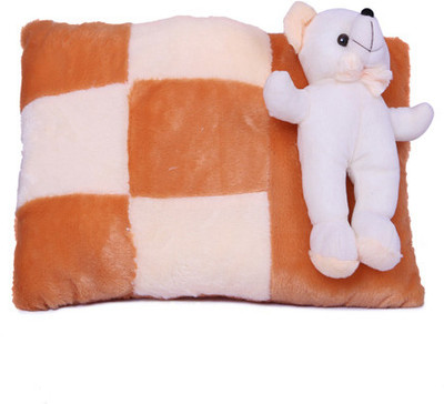 51% OFF on E soft Light Brown and Cream Multicolour Pillow with Teddy Bear - 4 Inch 51% OFF on E soft Light Brown and Cream Multicolour Pillow with Teddy Bear - 4 Inch