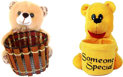 61% OFF on Saugat Traders Teddy & Pooh Pen Stand - 17 cm 61% OFF on Saugat Traders Teddy & Pooh Pen Stand - 17 cm