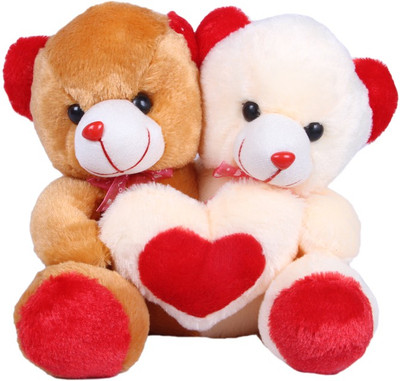 52% OFF on Joy Cuddling Teddy Pair - 11 Inch 52% OFF on Joy Cuddling Teddy Pair - 11 Inch