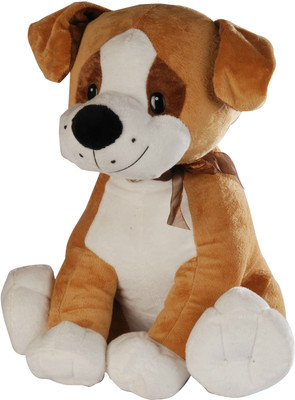 Soft Buddies Cute Dog Large - Golden Brown - 35.56 cm Soft Buddies Cute Dog Large - Golden Brown - 35.56 cm