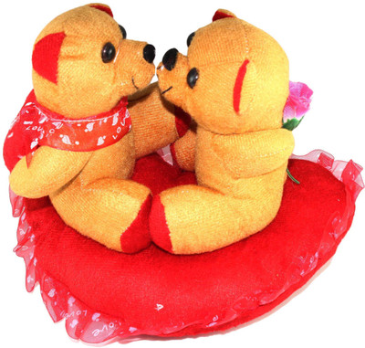 50% OFF on Cuddles Kissing Teddy - 27 cm 50% OFF on Cuddles Kissing Teddy - 27 cm