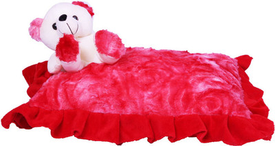 46% OFF on E soft Hero Red Pillow with Teddy Bear - 12 Inch 46% OFF on E soft Hero Red Pillow with Teddy Bear - 12 Inch