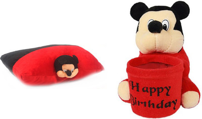 55% OFF on Saugat Traders 2 in 1 Mickey Mouse Toy Pillow with Pen Stand - 46 cm 55% OFF on Saugat Traders 2 in 1 Mickey Mouse Toy Pillow with Pen Stand - 46 cm