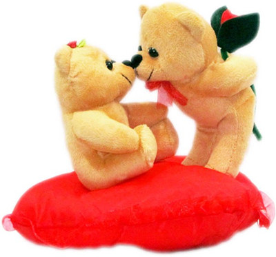 50% OFF on Fun&Funky Kissing Couple Teddy - 20 cm 50% OFF on Fun&Funky Kissing Couple Teddy - 20 cm