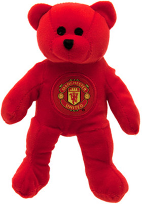 Manchester United F C Mini Beanie Bear SB - 21 cm
