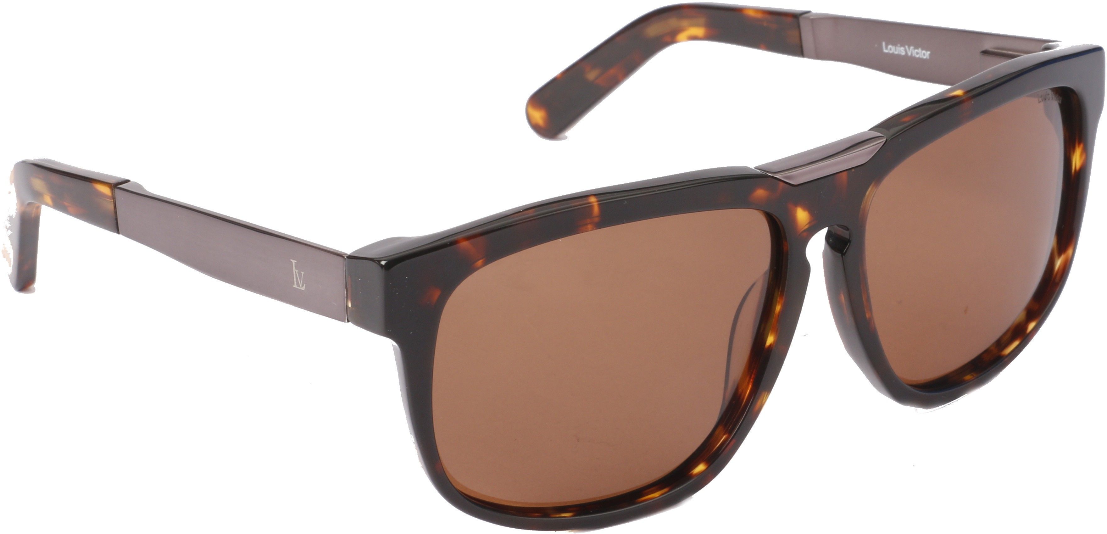 16% OFF on Louis Victor Black Wayfarer Sunglasses