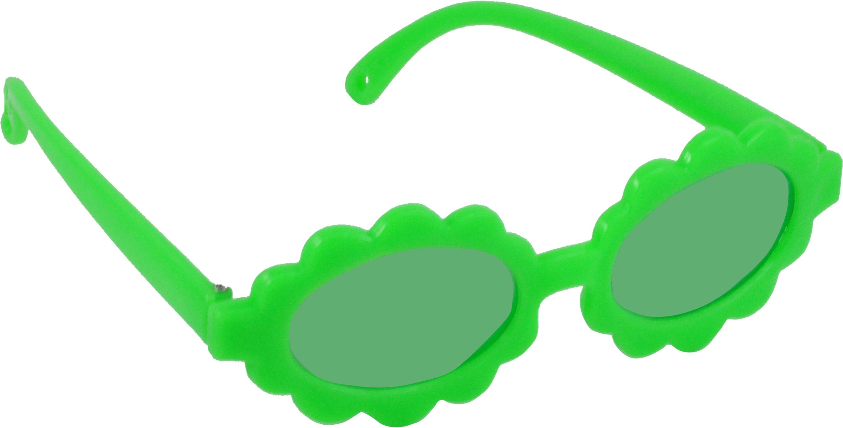 60% OFF on Angel Glitter Green Children of Woolpit Sunflower style Kids Fashion Oval Sunglasses