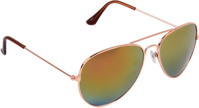 80% OFF on Irayz Mercury Coating Aviator Sunglasses