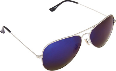 50% OFF on Panache Thin Wire Silver Frame-Blue Mirror Lens Aviator Sunglasses 50% OFF on Panache Thin Wire Silver Frame-Blue Mirror Lens Aviator Sunglasses