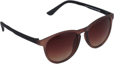 Gansta GN-11066 Brown oval Oval Sunglasses