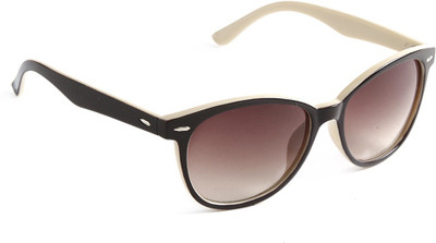 20% OFF on Stol'n Stylish Brown&Black Wayfarer Sunglasses