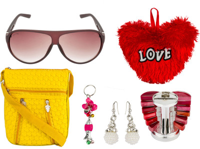 Glitters Rectangular Sunglasses