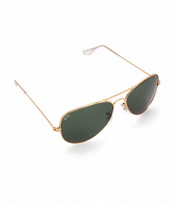 45% OFF on Black Aviator Sunglasses
