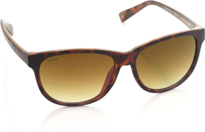 5% OFF on Glares by Titan Wayfarer Sunglasses