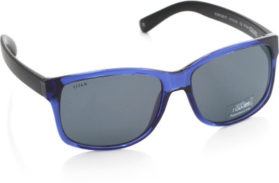 5% OFF on Glares by Titan Wayfarer Sunglasses