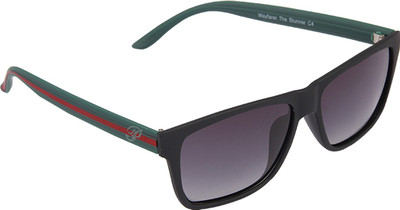 42% OFF on Panache Matte Black-Geen-Red frame-Grey Gradient Polarised Lens Wayfarer Sunglasses 42% OFF on Panache Matte Black-Geen-Red frame-Grey Gradient Polarised Lens Wayfarer Sunglasses