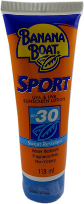 Banana Boat Sport Sweat Resistant Sunscreen Lotion - SPF 30 PA+++
