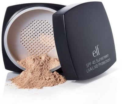 e.l.f Studio Sunscreen UVA/UVB Protection Loose Powder - SPF 45 PA+ e.l.f Studio Sunscreen UVA/UVB Protection Loose Powder - SPF 45 PA+