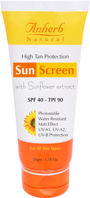 Anherb Sunscreen Lotion - SPF 40 PA+ Anherb Sunscreen Lotion - SPF 40 PA+