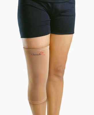 Cheetah Knee Support (Twin Pack) Knee Support (L, Beige) Cheetah Knee Support (Twin Pack) Knee Support (L, Beige)