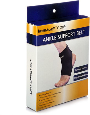 Healthbuddy Belt Ankle Support (L, Black) Healthbuddy Belt Ankle Support (L, Black)
