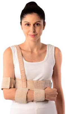 15% OFF on Vissco Elastic Immobiliser Shoulder Support (L, Beige) 15% OFF on Vissco Elastic Immobiliser Shoulder Support (L, Beige)