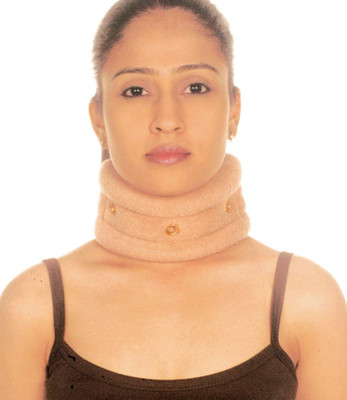 20% OFF on Vissco Cervical Collar with Turkish Fabric Neck Support (XL, Beige)