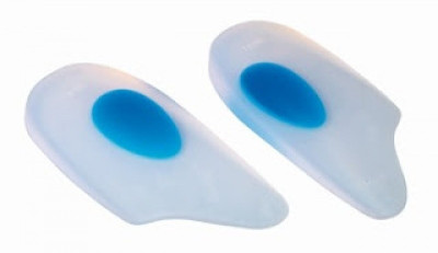 Relief Walk Straight Heel Insert Foot Support (L, White, Blue) Relief Walk Straight Heel Insert Foot Support (L, White, Blue)