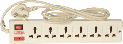 34% OFF on Harson HS-11 6 Strip Surge Protector White 34% OFF on Harson HS-11 6 Strip Surge Protector White