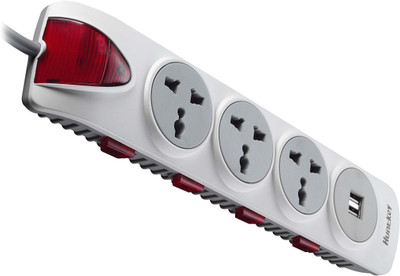 Huntkey PZB 404 ��� sockets with (Dual USB Charging Ports) 4 Strip Surge Protector Huntkey PZB 404 ��� sockets with (Dual USB Charging Ports) 4 Strip Surge Protector