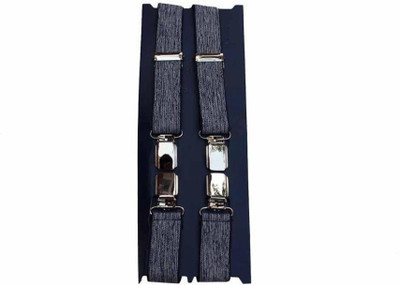Winsome Deal Y- Back Suspenders for Men Grey Winsome Deal Y- Back Suspenders for Men Grey