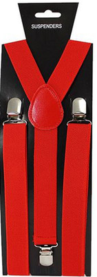 45% OFF on Vecom Y-Back Suspenders for Men Red 45% OFF on Vecom Y-Back Suspenders for Men Red