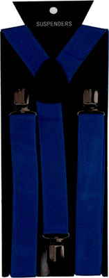 54% OFF on Vecom Y-Back Suspenders for Men Blue 54% OFF on Vecom Y-Back Suspenders for Men Blue