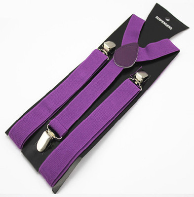 62% OFF on Vecom Y-Back Suspenders for Men Purple 62% OFF on Vecom Y-Back Suspenders for Men Purple