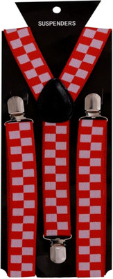 52% OFF on Vecom Y-Back Suspenders for Men Red 52% OFF on Vecom Y-Back Suspenders for Men Red
