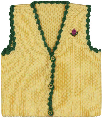 25% OFF on Snuggles Self Design V-neck Casual Baby Boy's Sweater 25% OFF on Snuggles Self Design V-neck Casual Baby Boy's Sweater