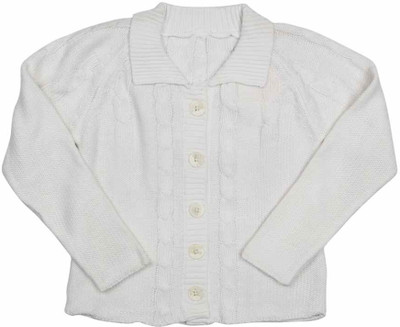 25% OFF on Mom&Me Woven V-neck Casual Baby Girl's Sweater