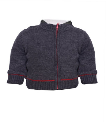 25% OFF on Yellow Apple Solid Round Neck Casual Boy's Reversible Sweater